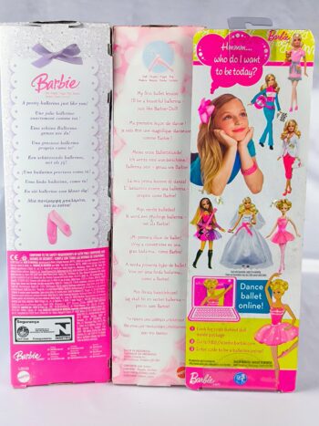Lote x3 Barbie & Teresa Ballet Lila - Imagen 5