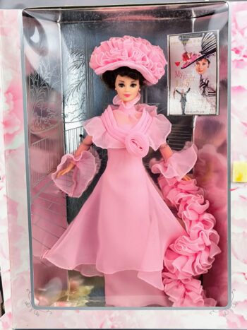 Barbie as Eliza Doolittle My Fair Lady Vestido Rosa de 1995