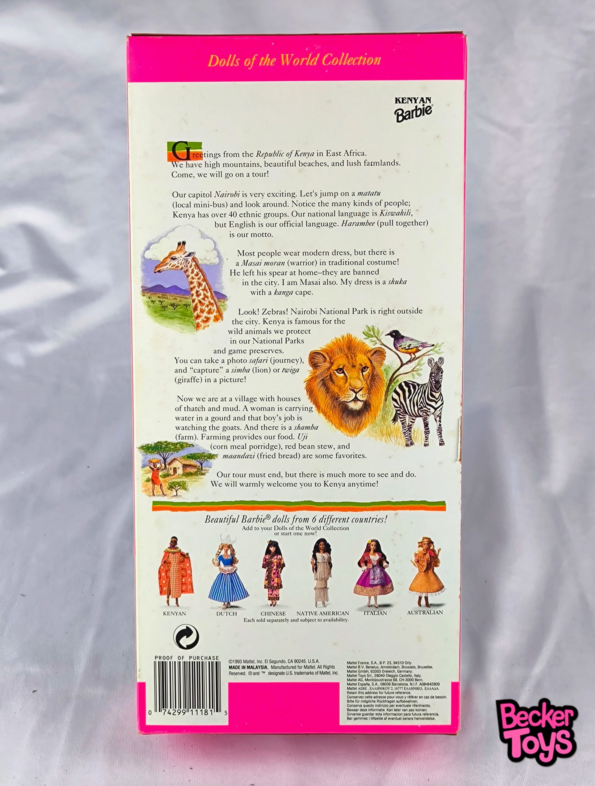 Barbie Kenyan de 1993 - Imagen 3