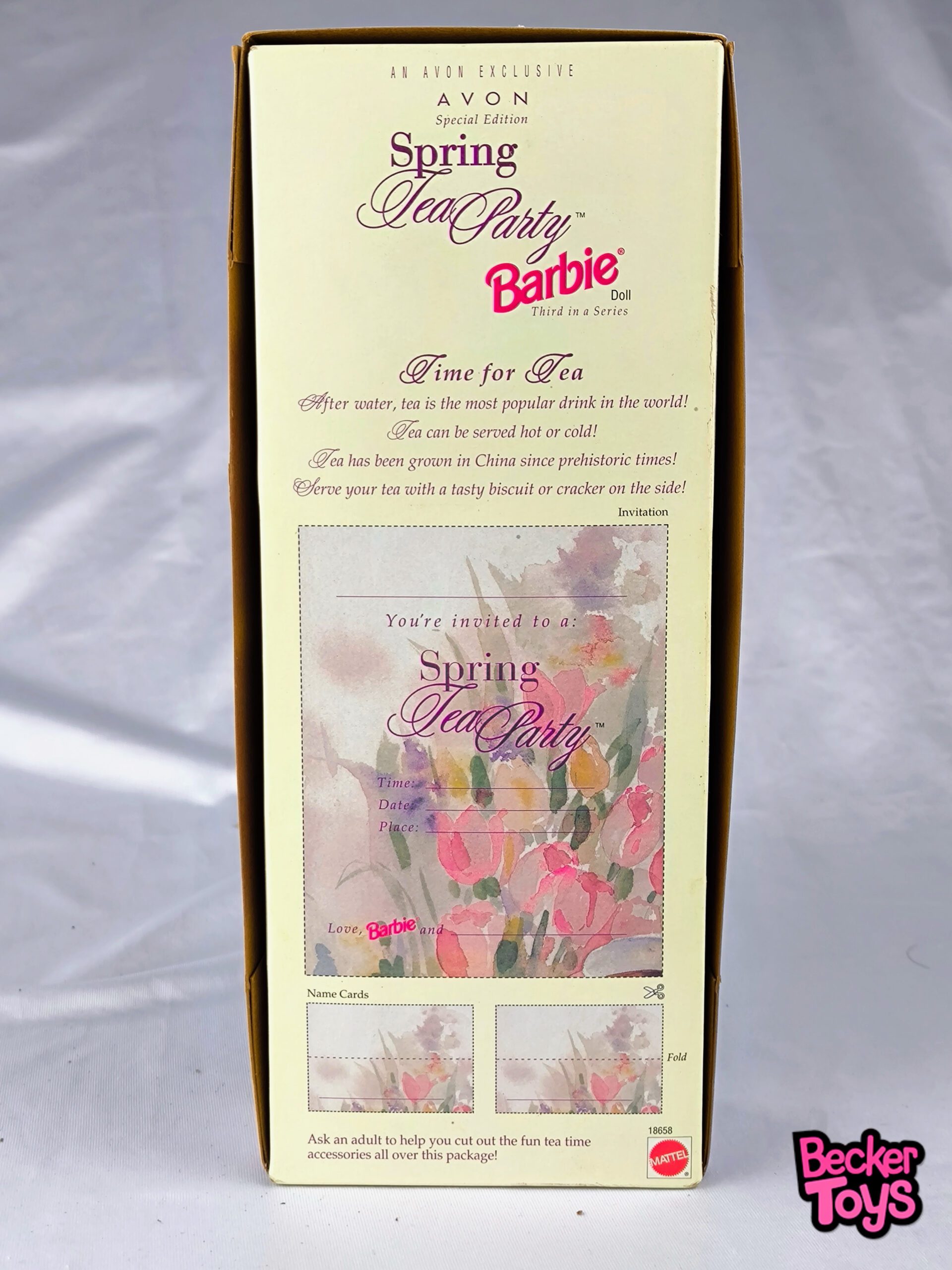 Barbie Spring Tea Party Brunette de 1997 - Imagen 4