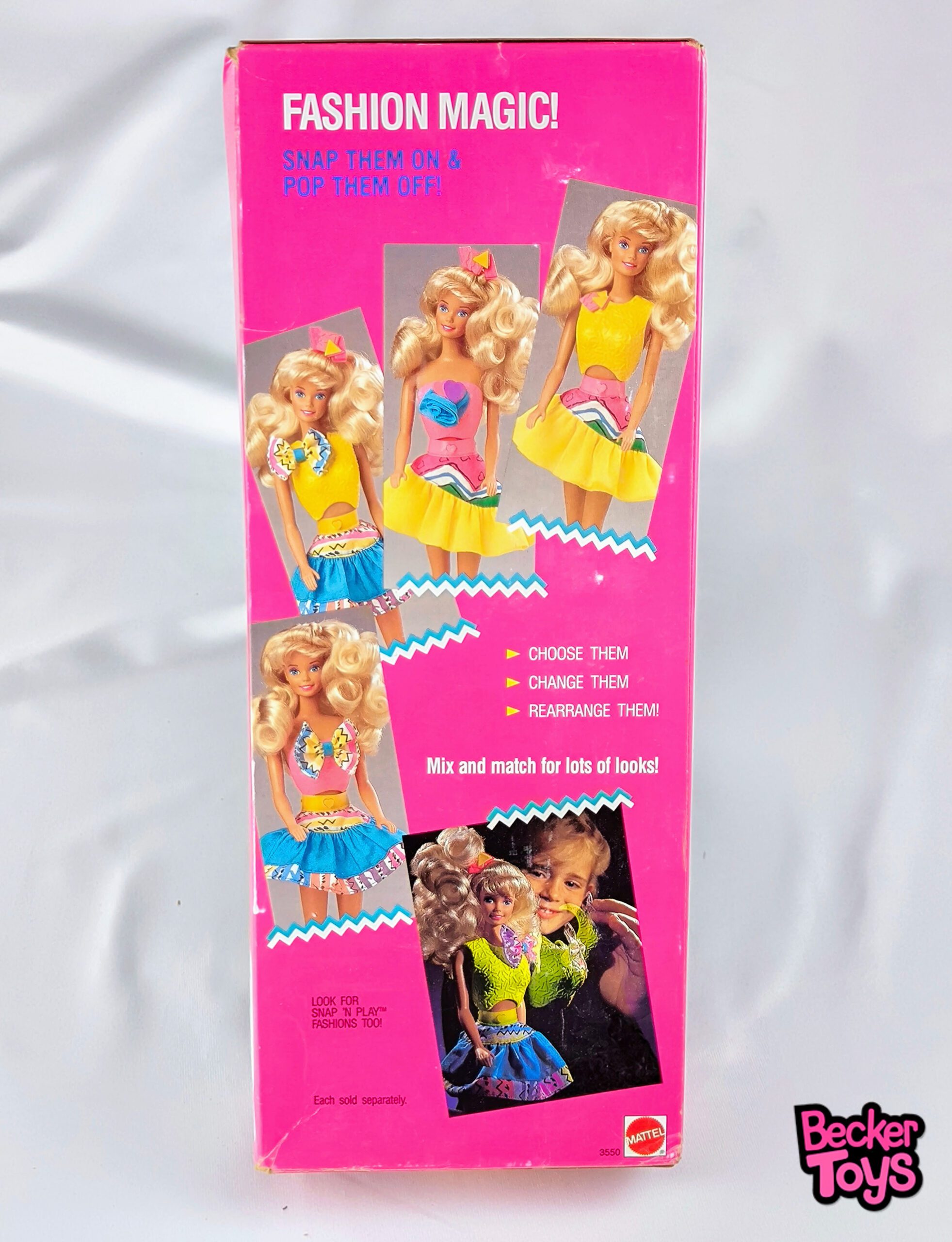 Barbie Snap 'n Play de 1991 - Imagen 3