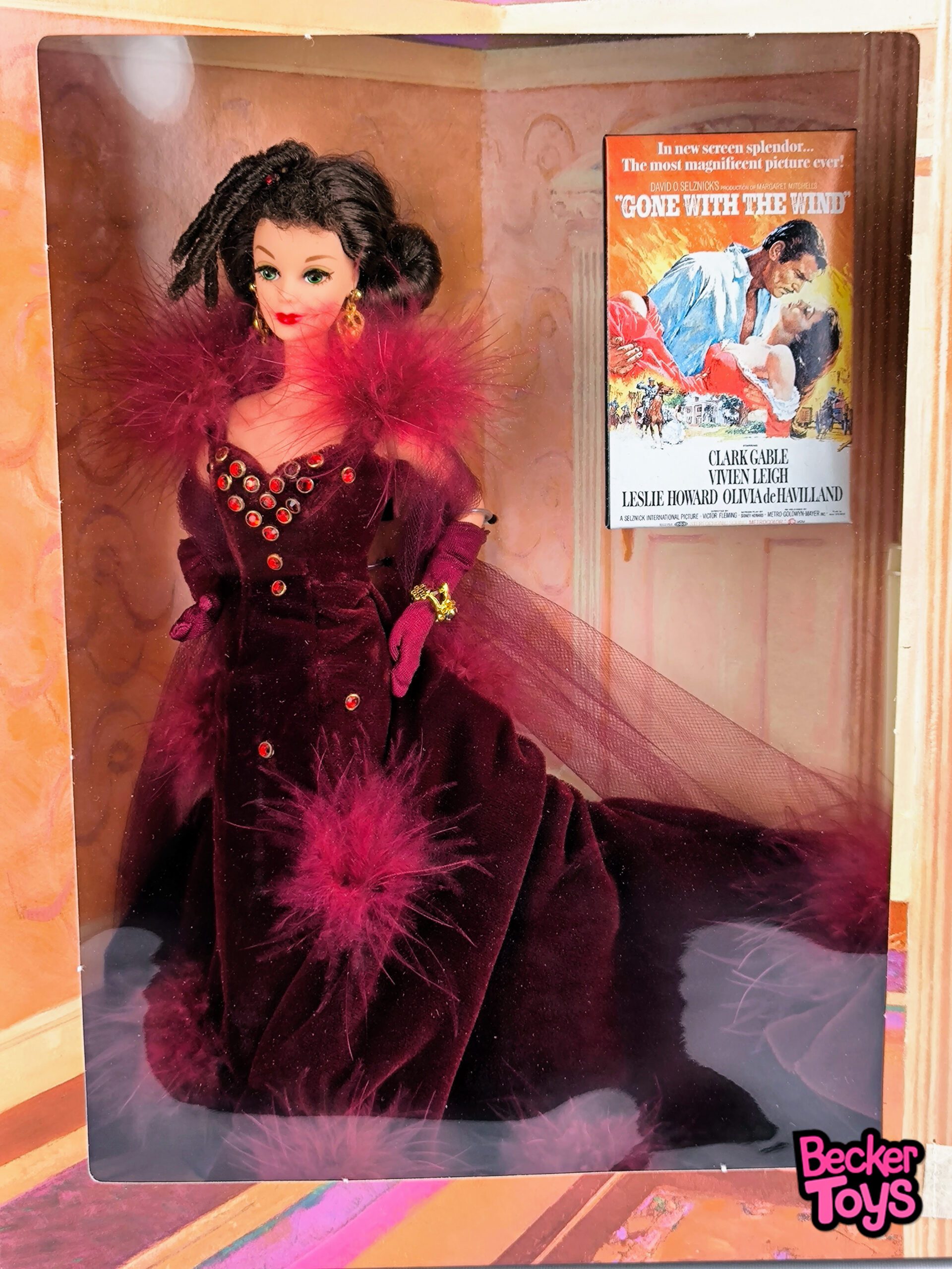 Barbie as Scarlett O'Hara Vestido Rojo de 1994