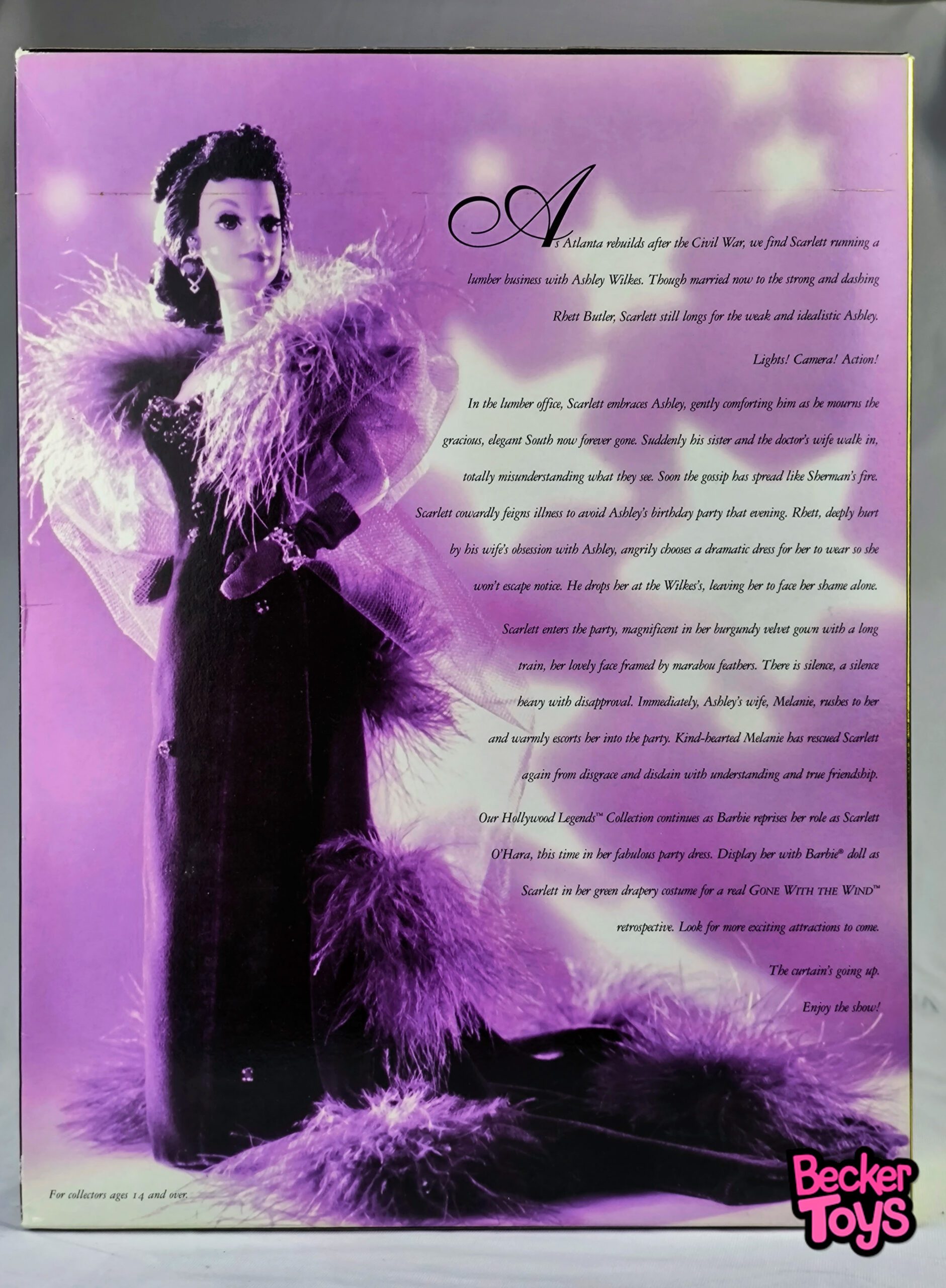 Barbie as Scarlett O'Hara Vestido Rojo de 1994 - Imagen 4