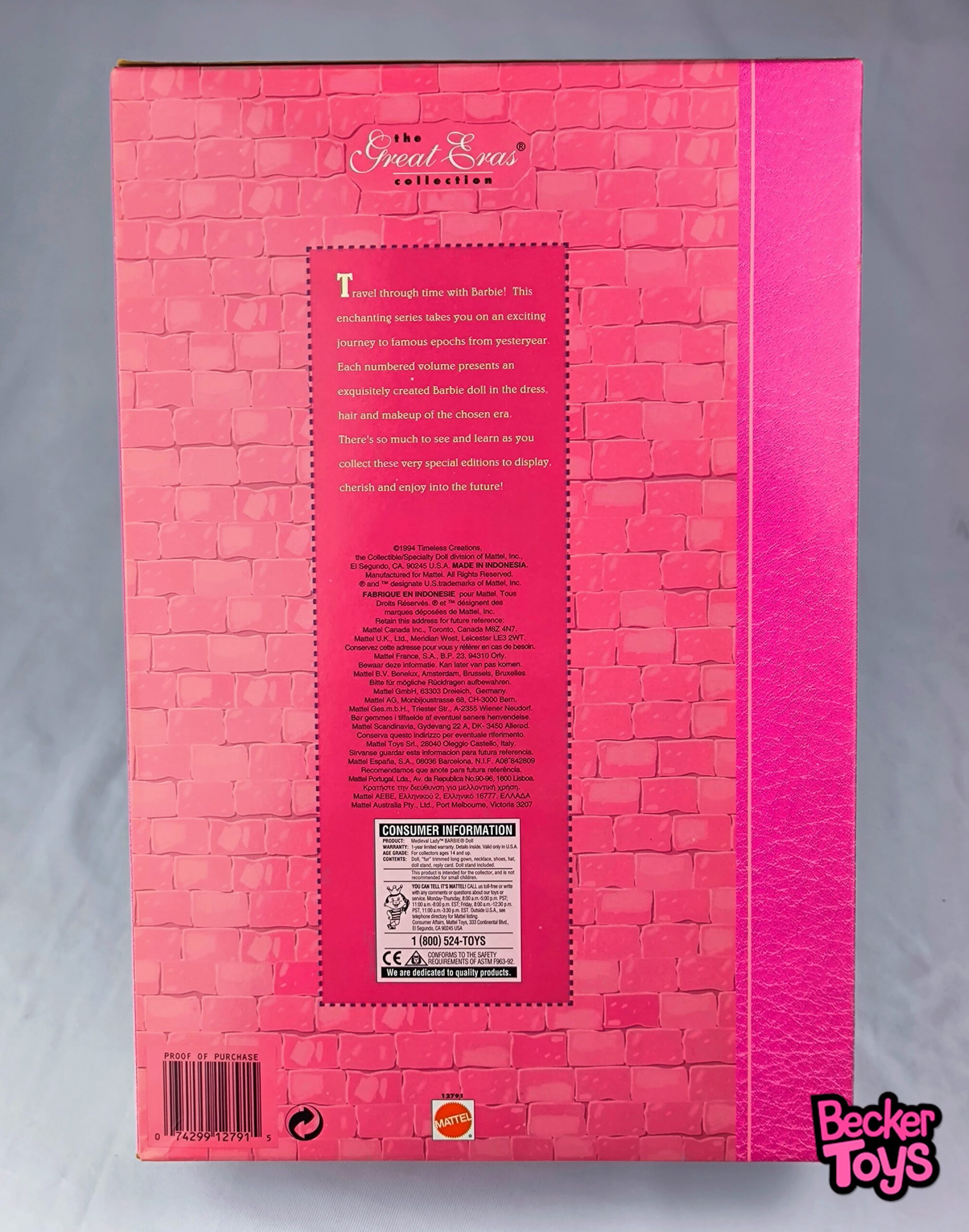 Barbie Medieval Lady de 1994 - Imagen 4