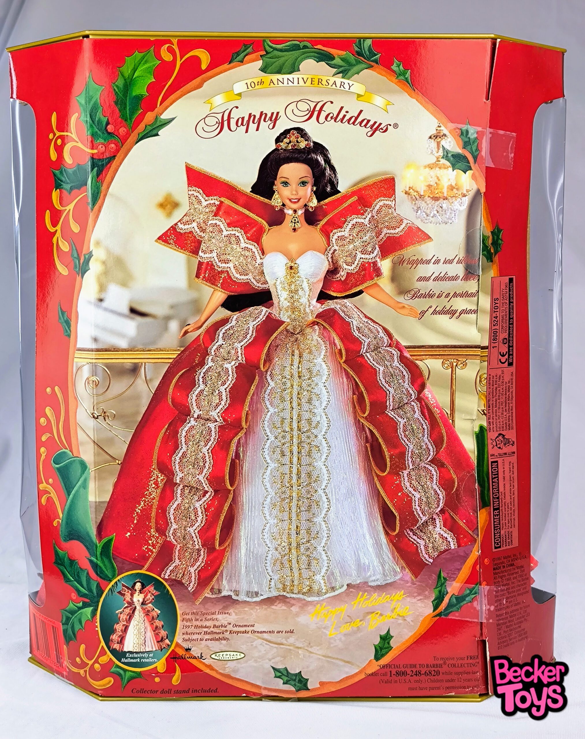 Barbie Happy Holidays de 1997 (Caja dañada) - Imagen 3