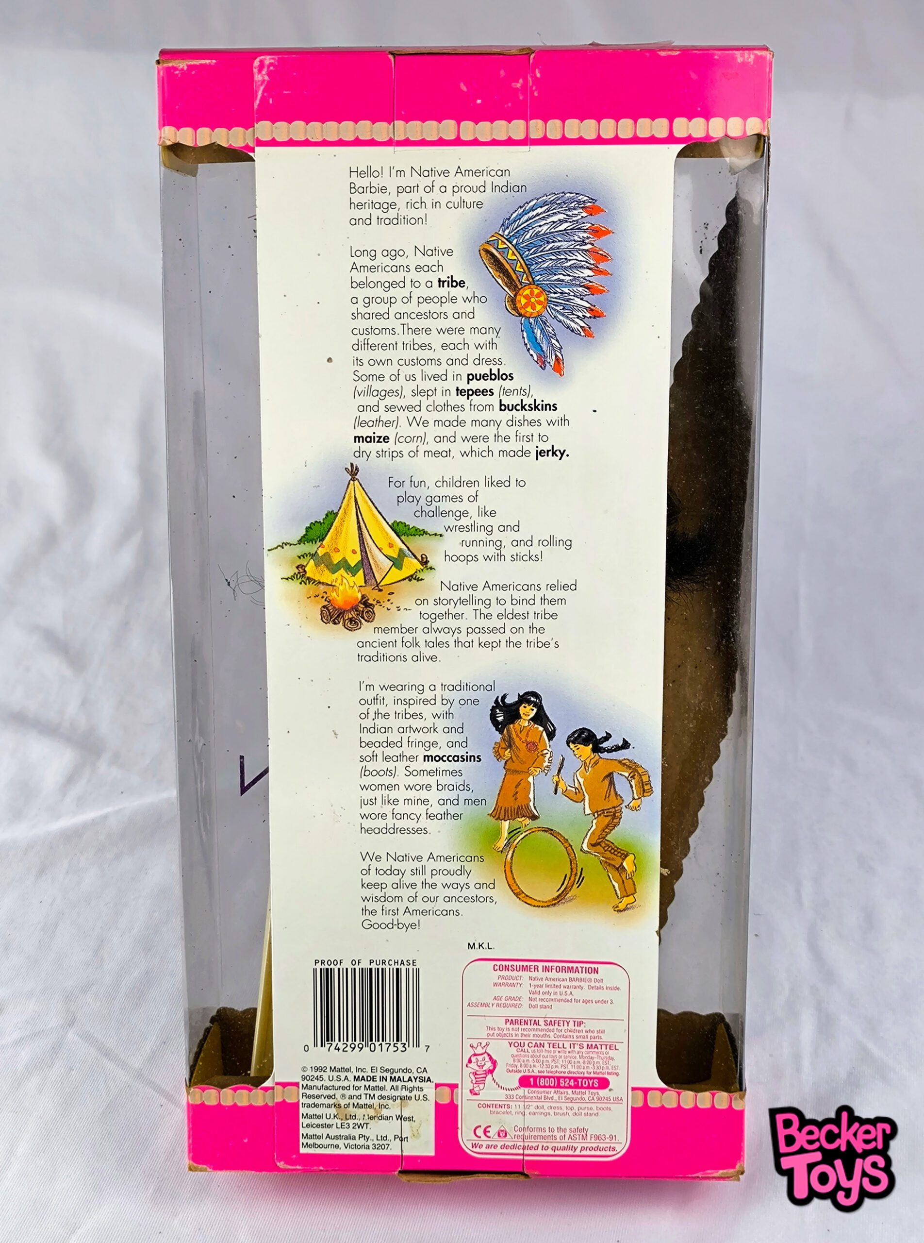 Barbie Native American de 1992 - Imagen 3
