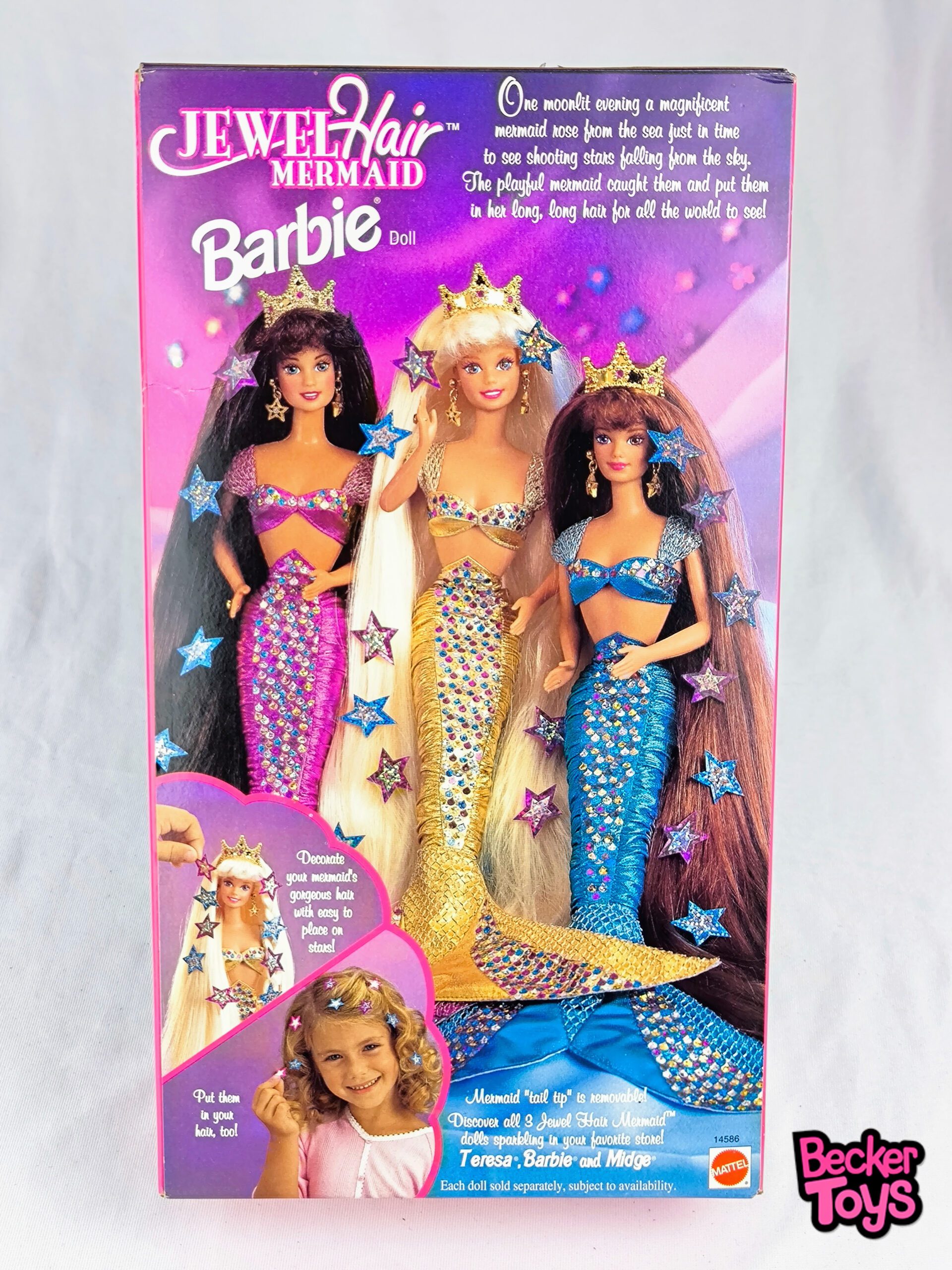 Barbie Jewel Hair Mermaid de 1995 - Imagen 3