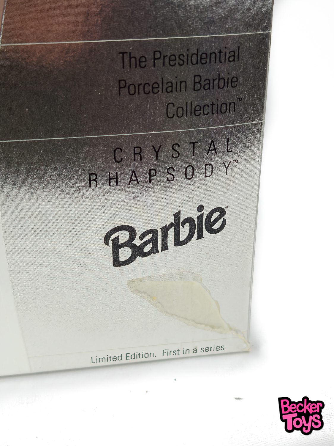 Barbie Crystal Rhapsody Porcelana de 1992 - Imagen 5