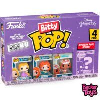 Funko Bitty POP! Disney Princess Rapunzel - Merida - Mohana + Mistery