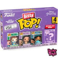 Funko Bitty POP! Disney Princess Belle - Pocahontas - Jasmine + Mistery