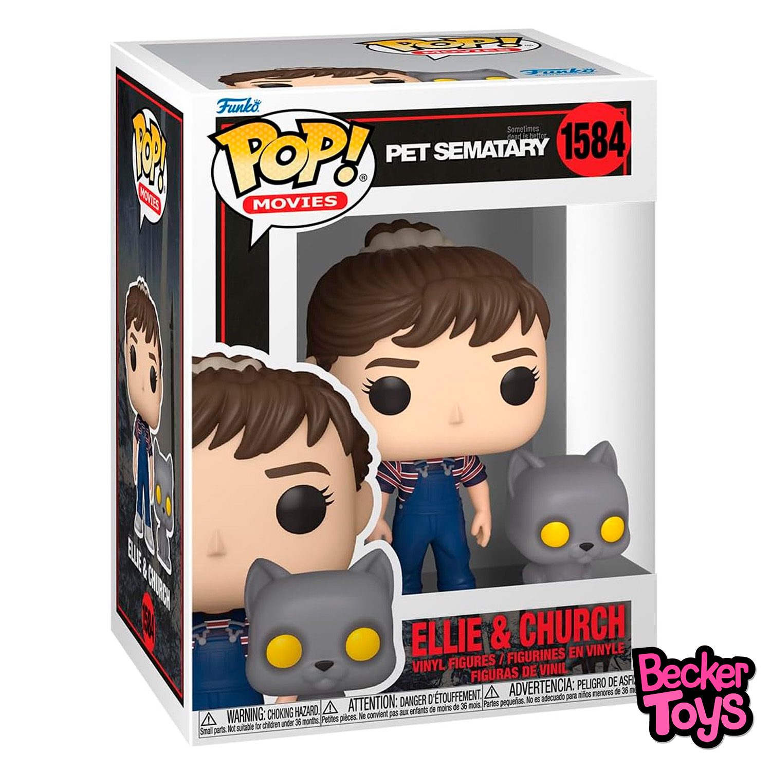 Funko POP & Buddy! Cementerio de animales - Ellie & Church - Imagen 2