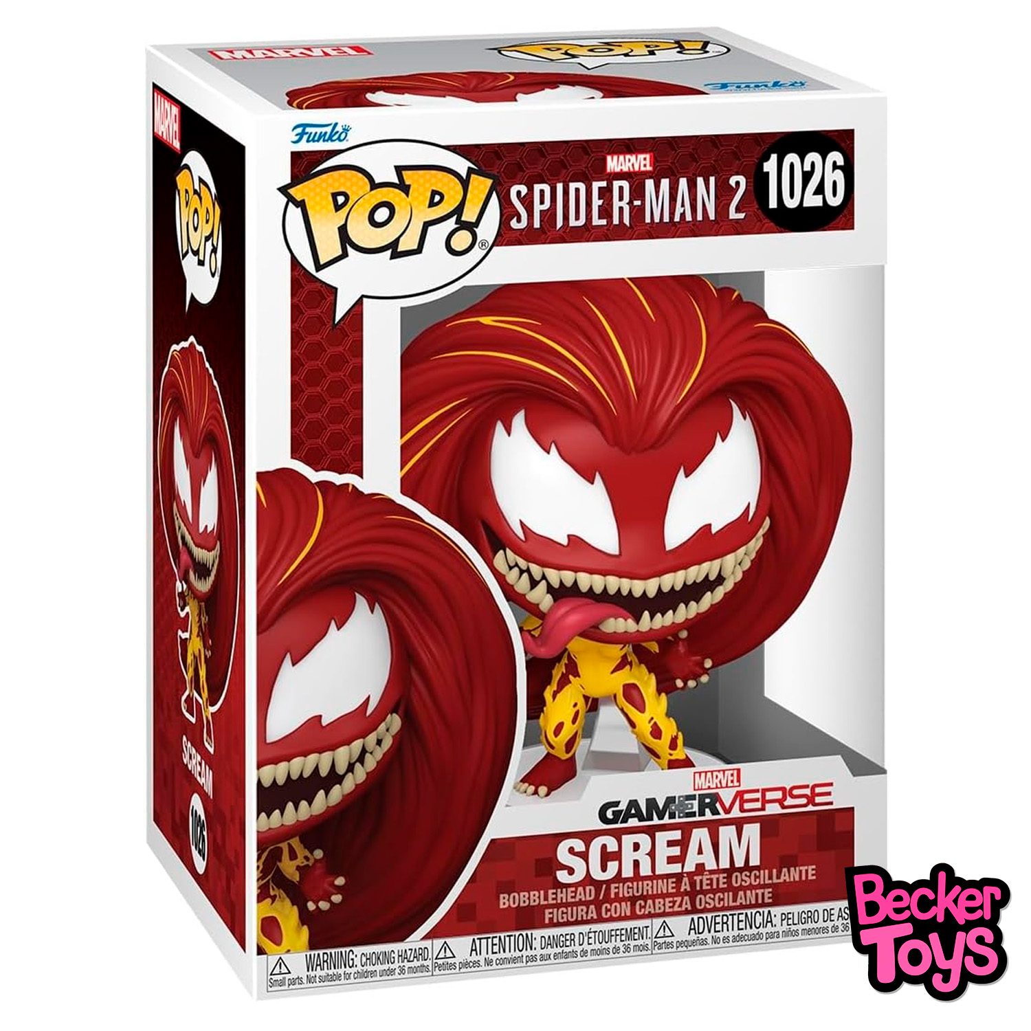 Funko POP! Spiderman 2 - Scream - Imagen 2