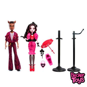 Monster High Howliday Draculaura & Clawds Love Edition - Imagen 4