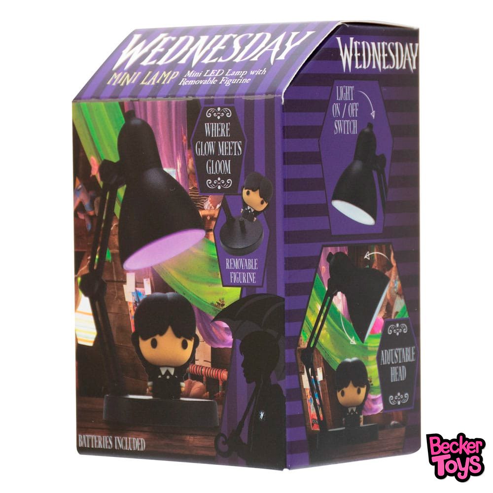 Wednesday Lámpara LED mini con figura 10 cm - Imagen 2