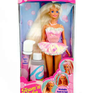 Barbie Foam 'N Color Rosa de 1995