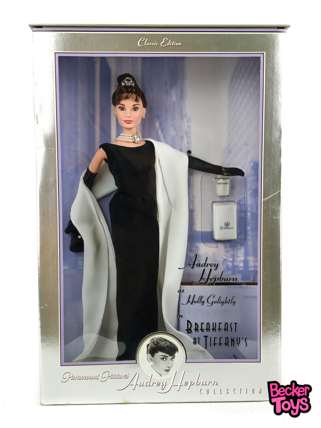 Audrey Hepburn as Holly Golightly in Breakfast at Tiffany's de 1998