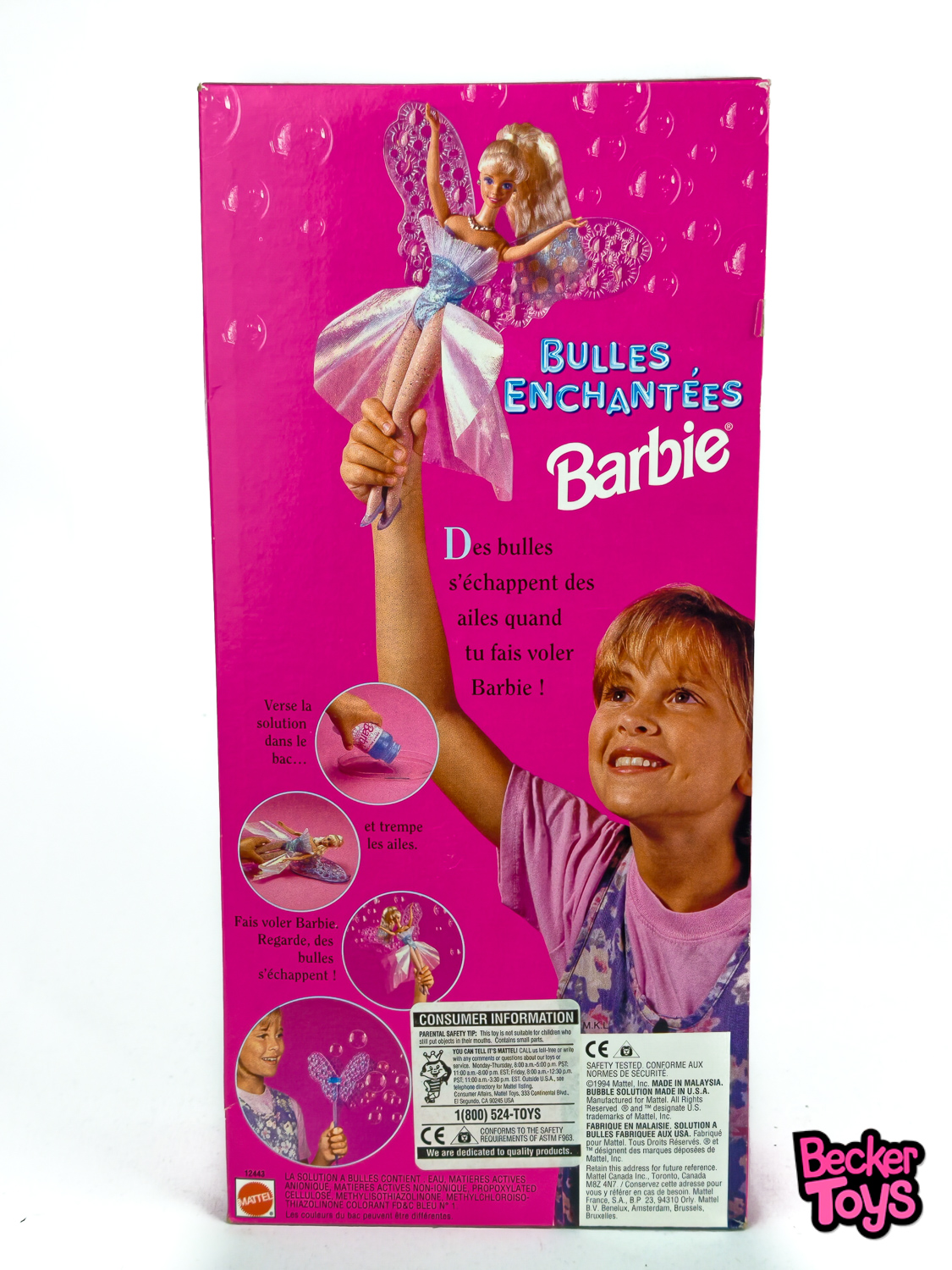 Barbie Bubble Angel de 1994 - Imagen 3