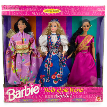 Barbie Dolls of The World Gif Set de 1995