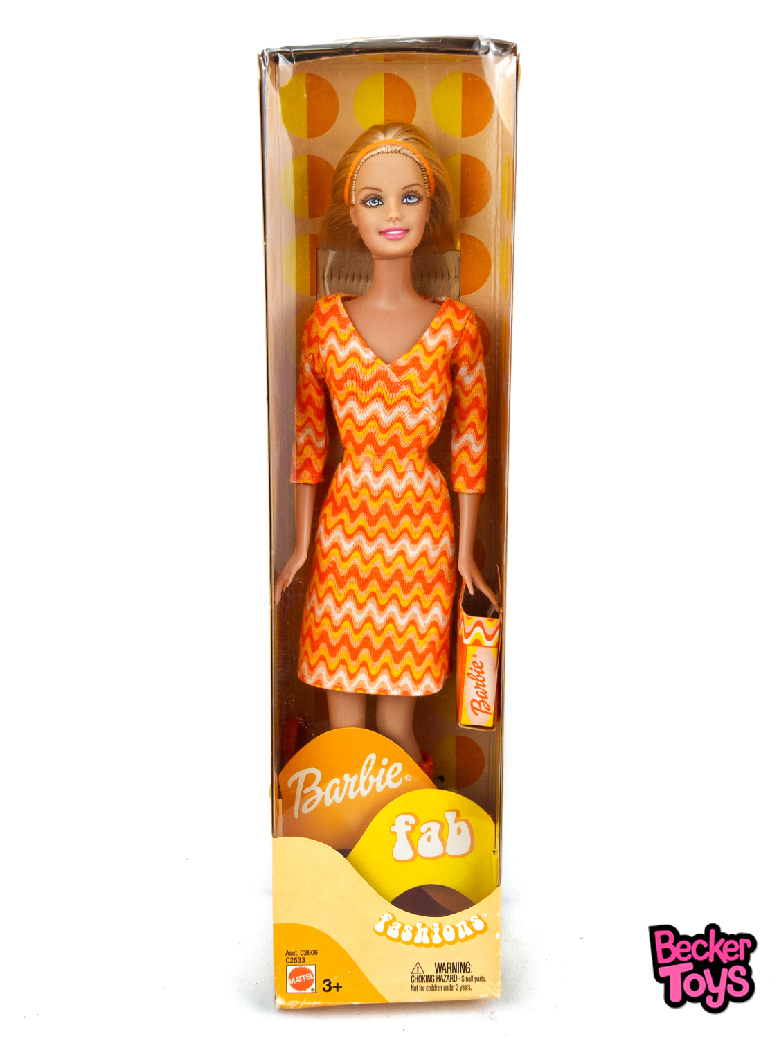 Barbie Fab Fashions Naranja 2002