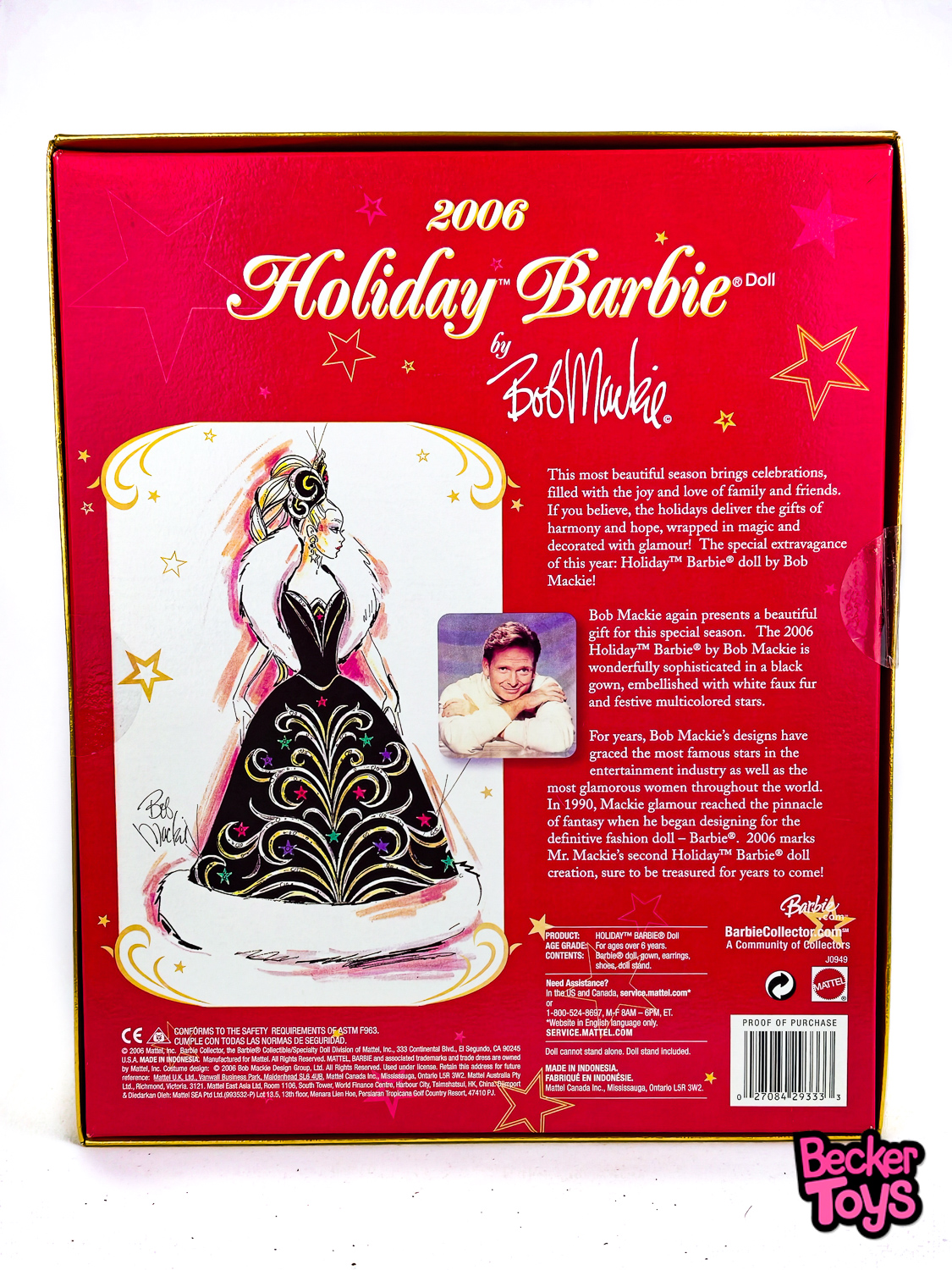 Barbie Holiday x Bob Mackie di 2006 - immagine 3