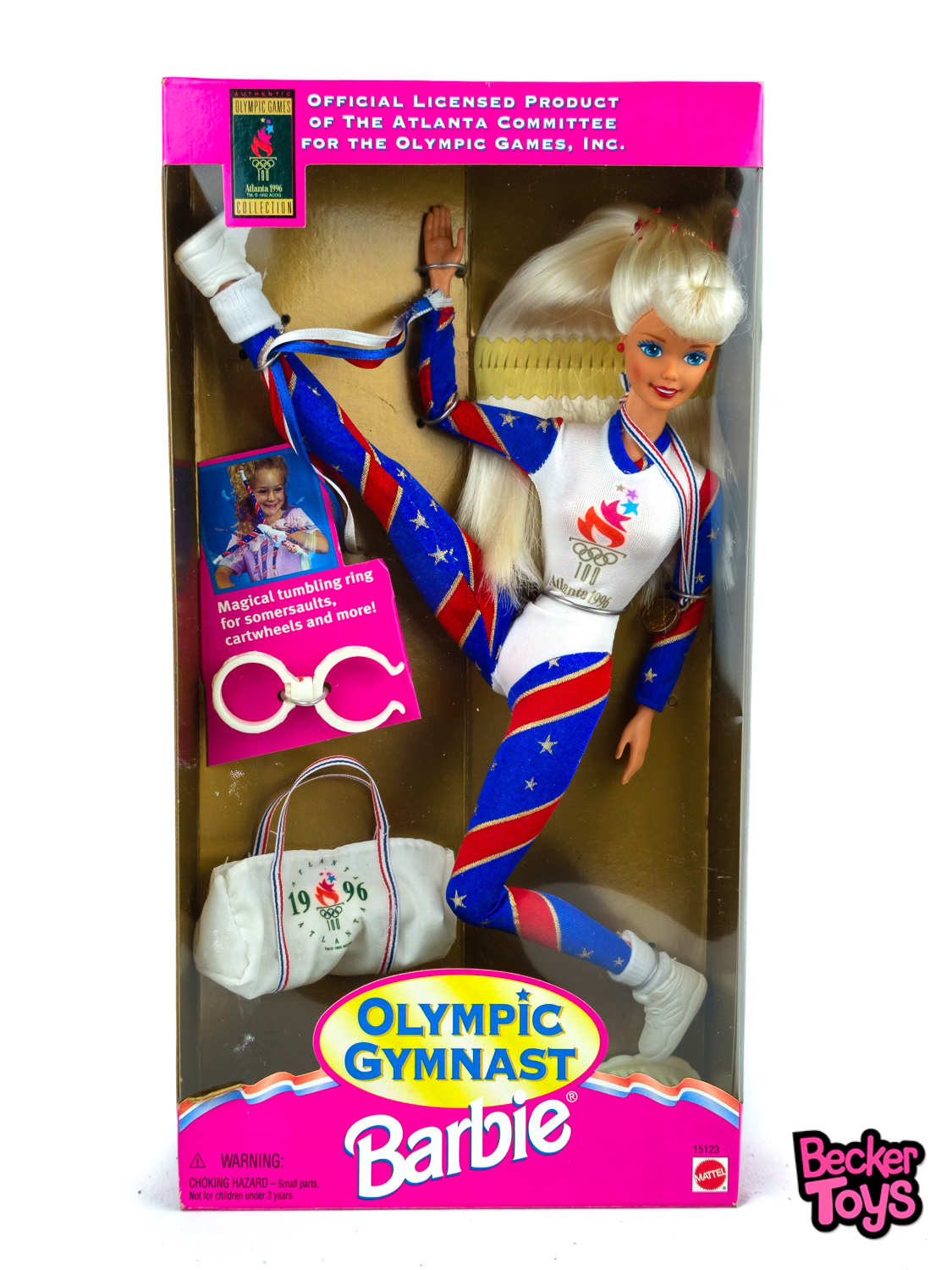 Barbie Olympic Gymnast Juegos de Atlanta de 1995