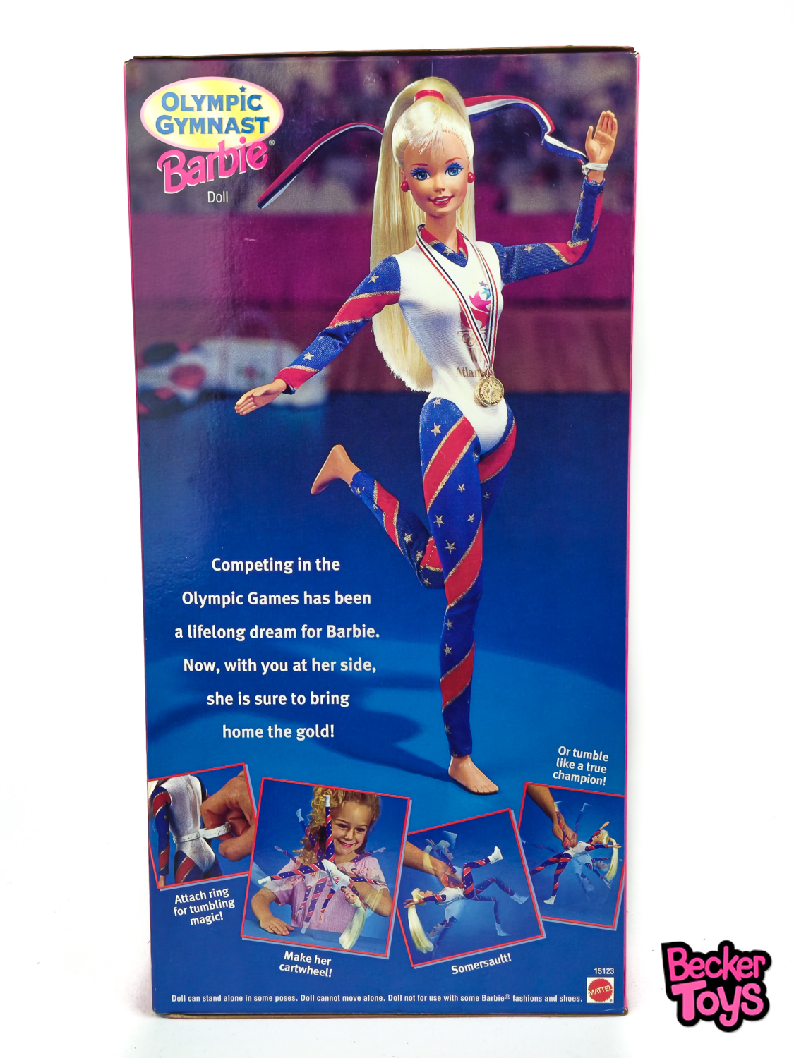 Barbie Olympic Gymnast Juegos de Atlanta de 1995 - Imagen 3