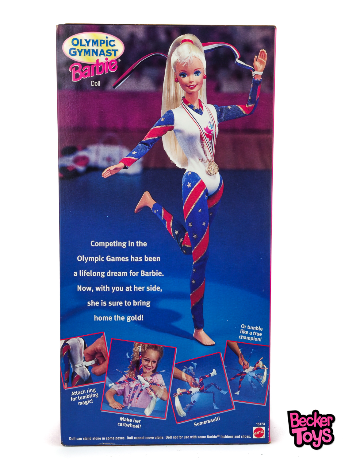 Barbie Olympic Gymnast Juegos de Atlanta de 1995 - Imagen 3