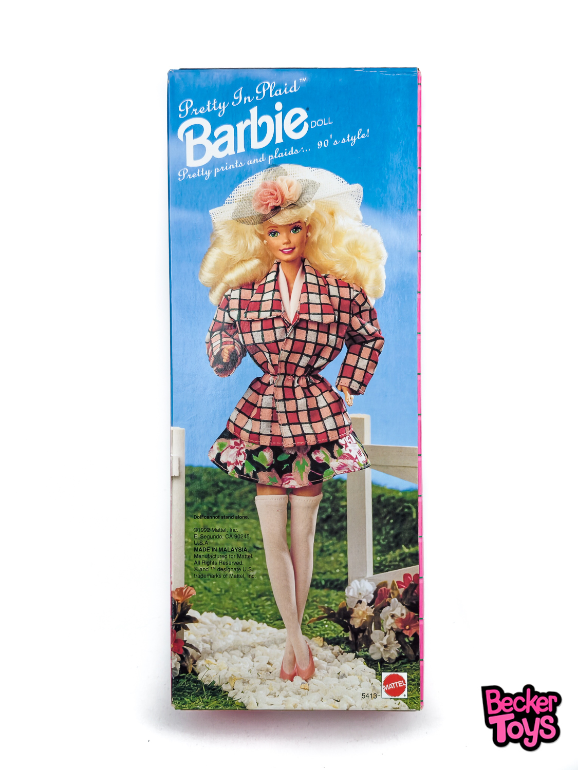 Barbie Pretty in Plaid de 1992 - Imagen 3