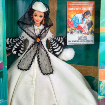 Barbie Scarlett O'Hara Vestido Blanco de 1994