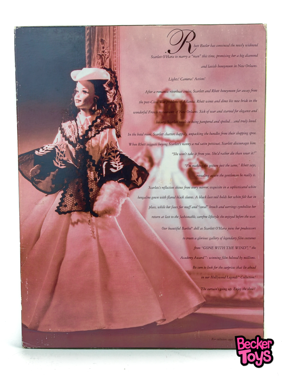 Barbie Scarlett O'Hara White Dress from 1994 - Image 3