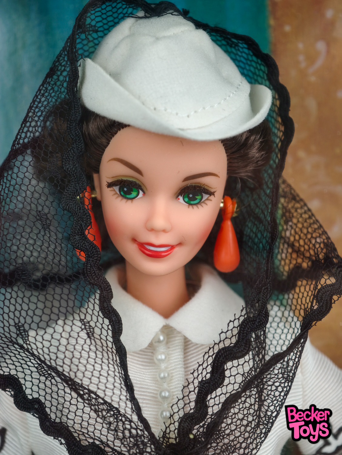 Barbie Scarlett O'Hara White Dress from 1994 - Image 2