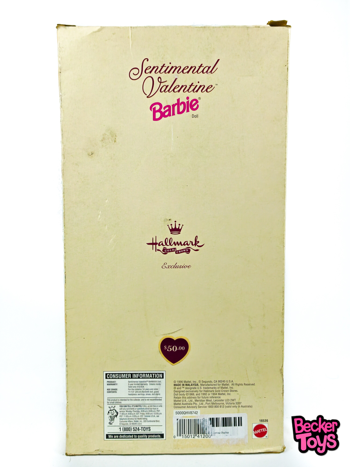 Barbie Sentimental Valentine de 1996 - Imagen 4