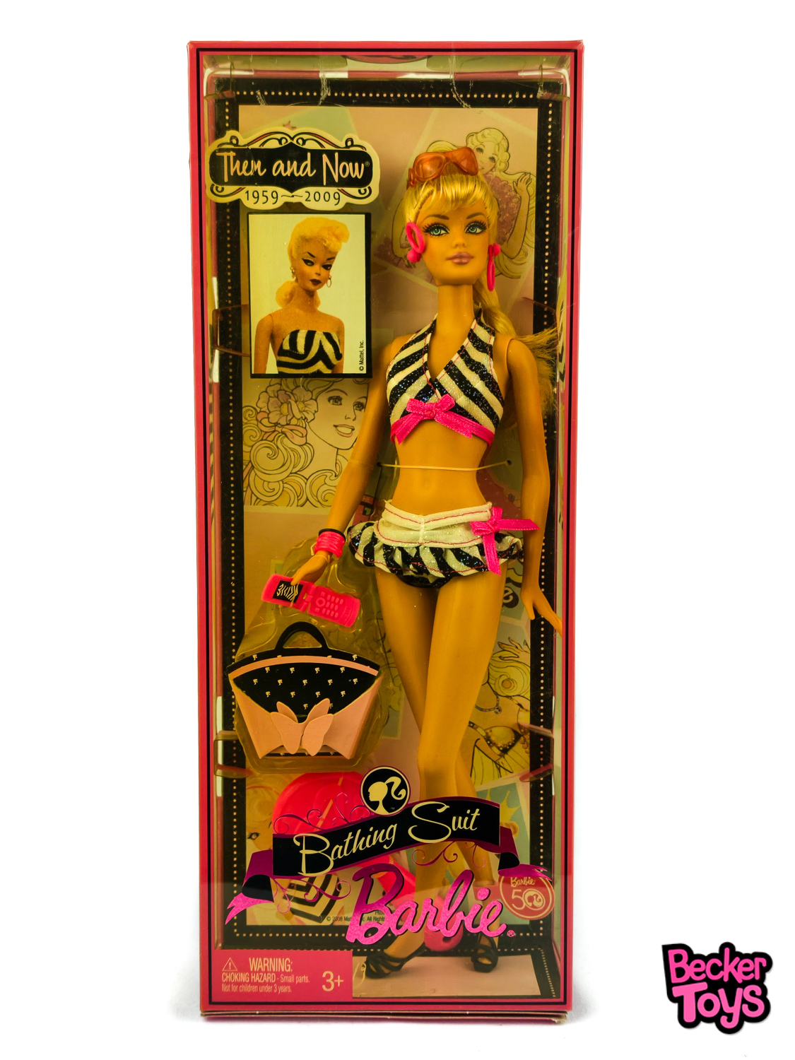 Barbie Then and Now Bathing Suit from 2008 Outlet