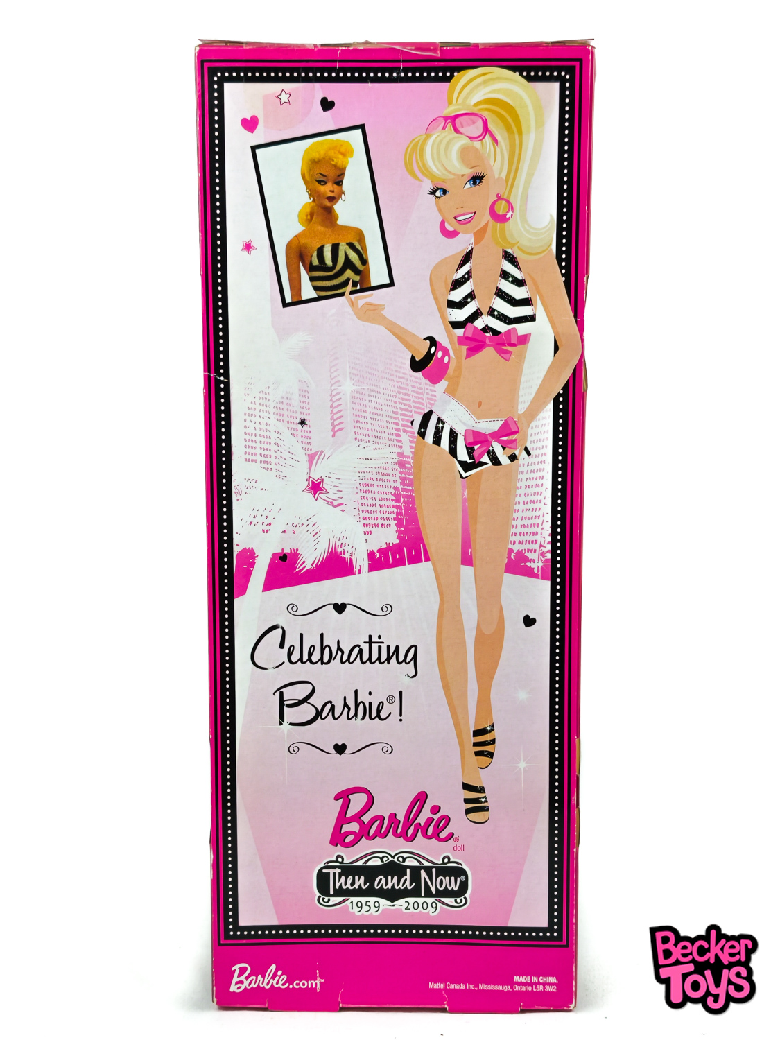 Barbie Then and Now Bathing Suit from 2008 Outlet - Image 3