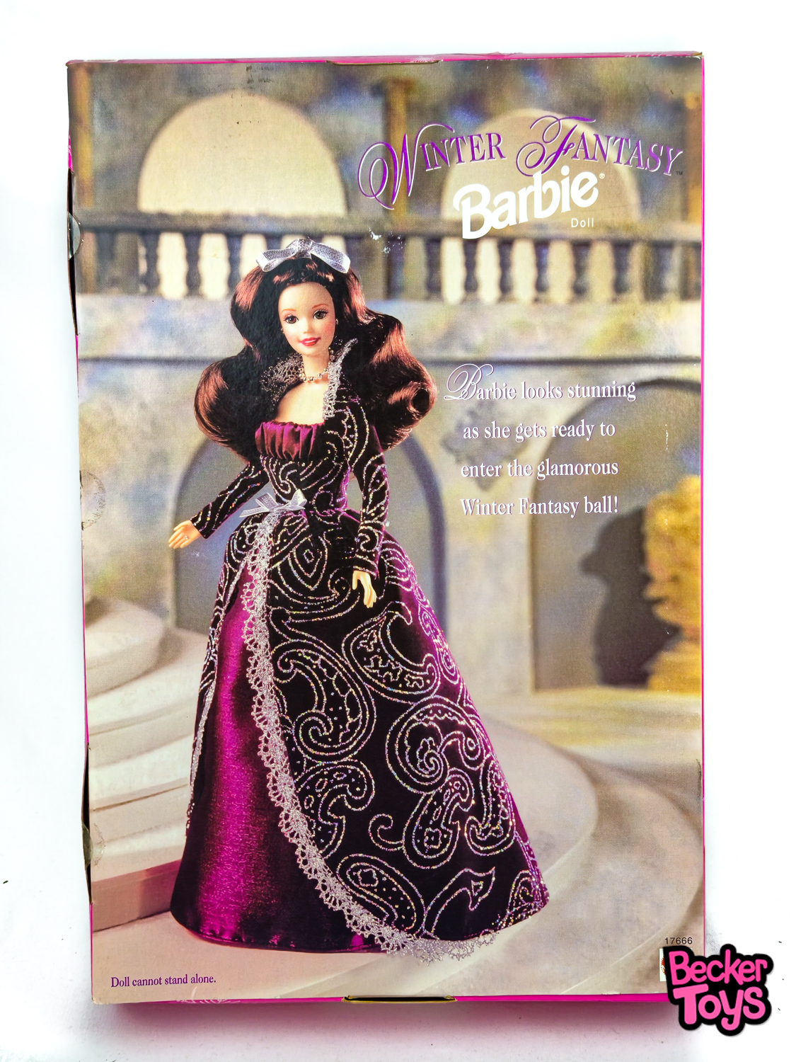 Barbie Winter Fantasy Brunette de 1996 - Imagen 3