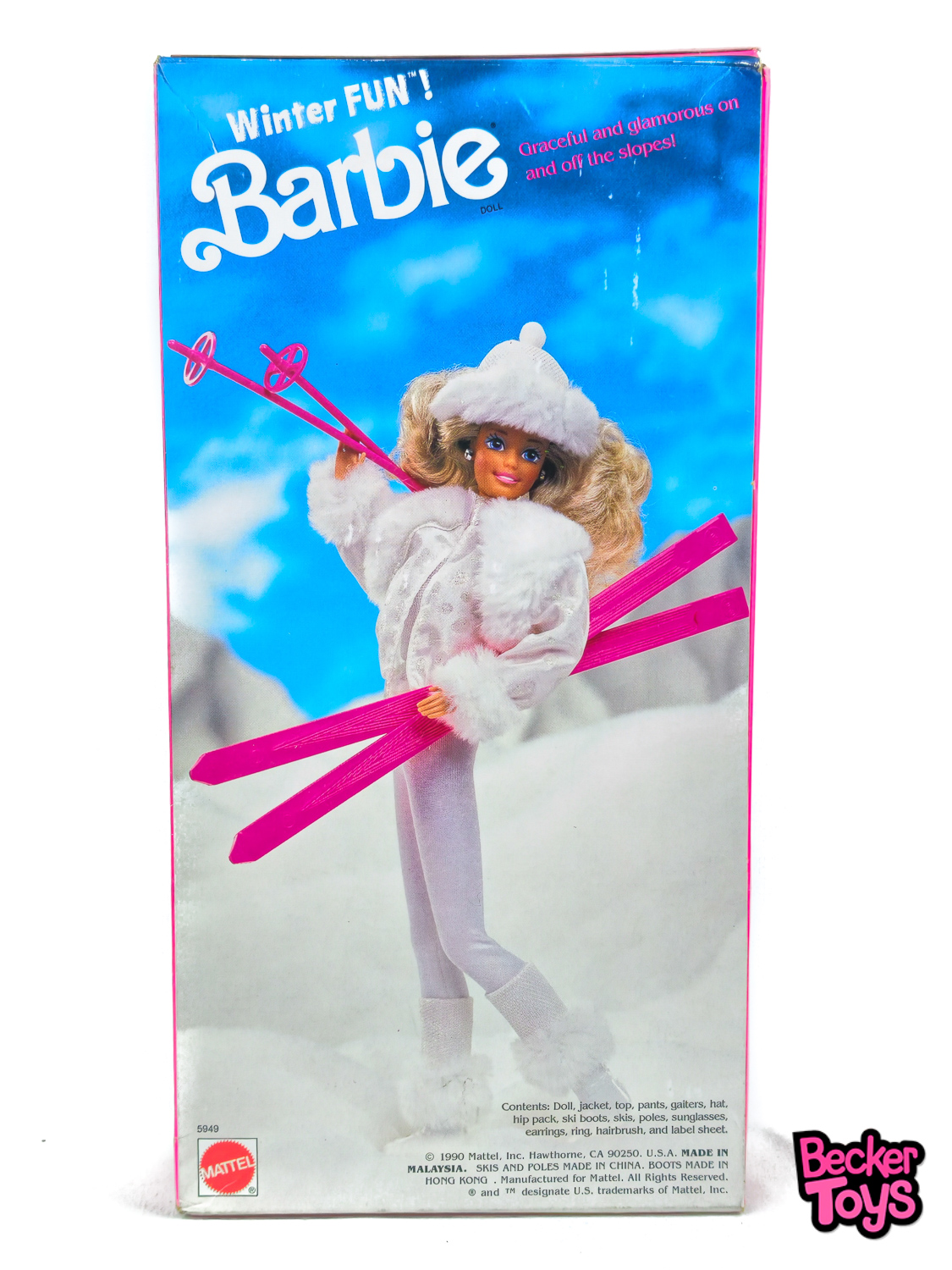 Barbie Winter Fun del 1990 - immagine 3
