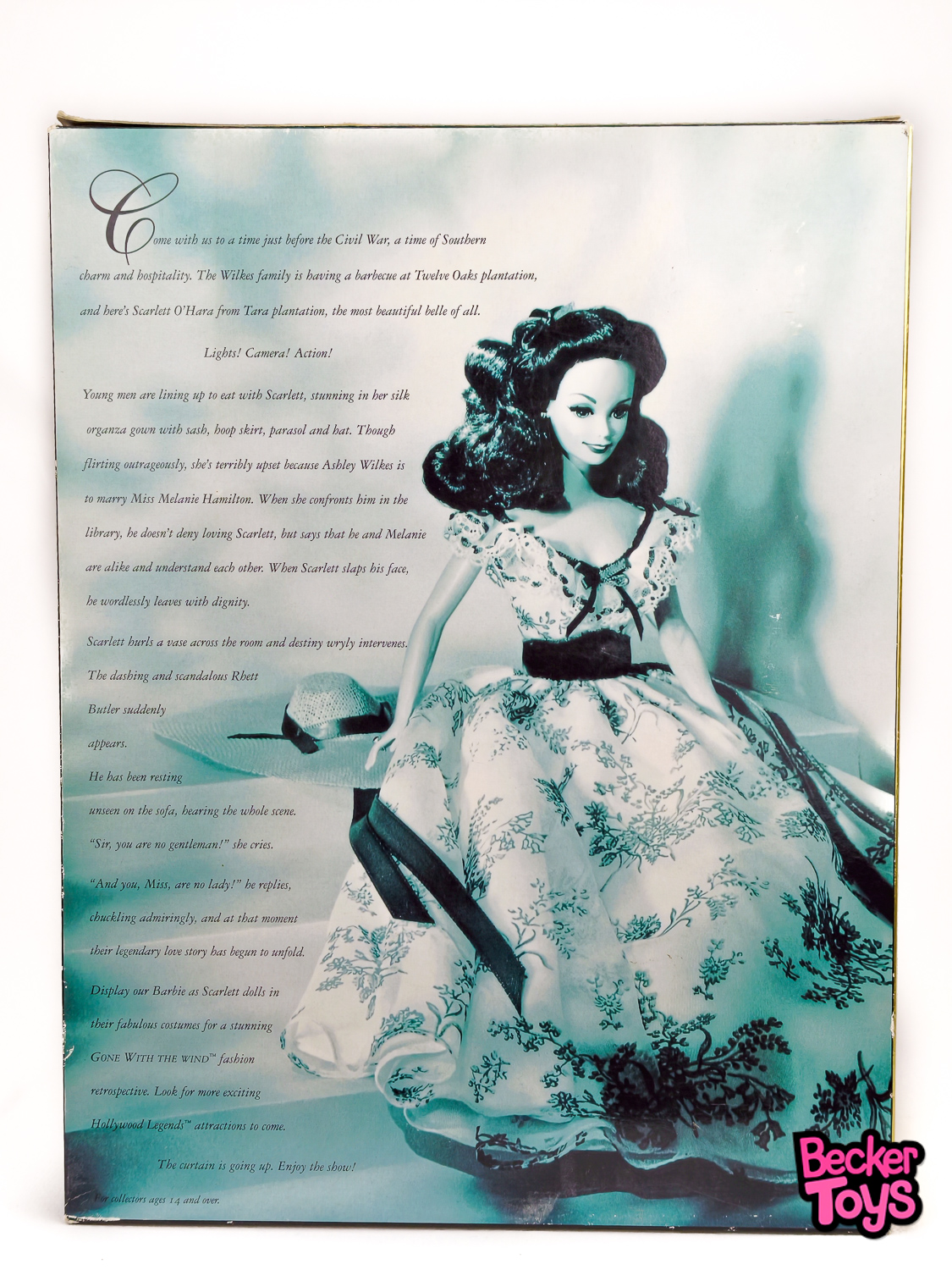 Barbie as Scarlett O'Hara White and Green Dress from 1994 | Becker Toys Barbie as Scarlett O'Hara White and Green Dress from 1994 | Becker Toys