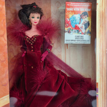 Barbie as Scarlett O'Hara Vestido Rojo de 1994