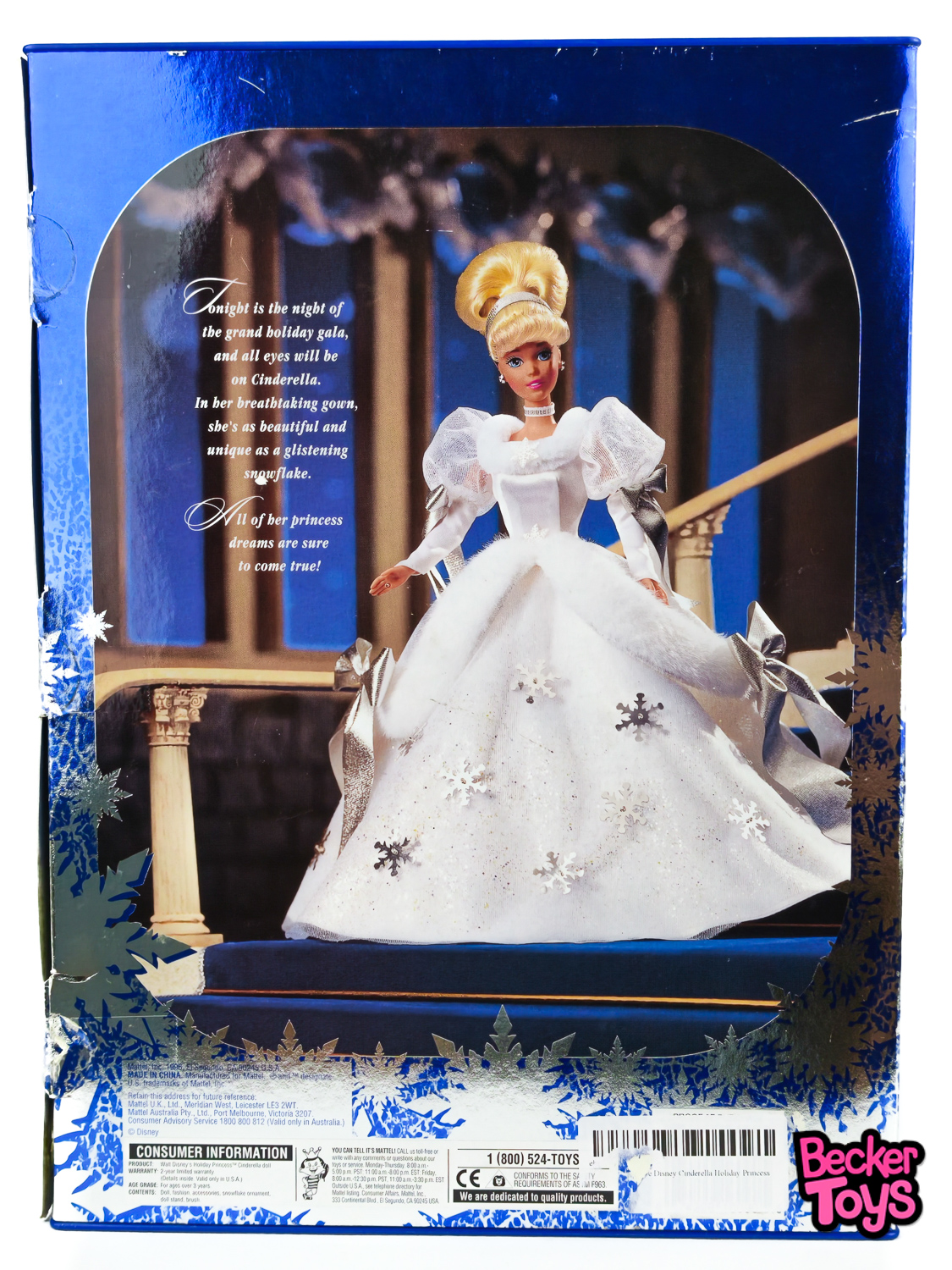 Disney Cinderella Holiday Princess from 1996 - Image 3