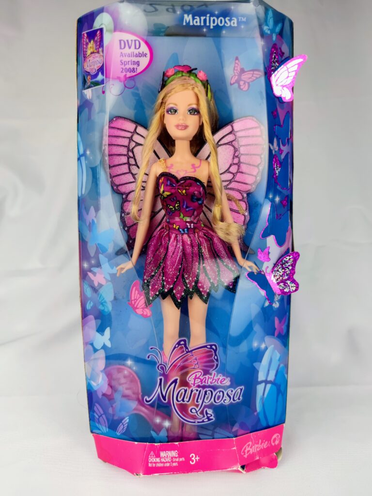 Barbie Doll MuÃ±eca Barbie Con Alas Barbie Mariposa De 2007 Becker