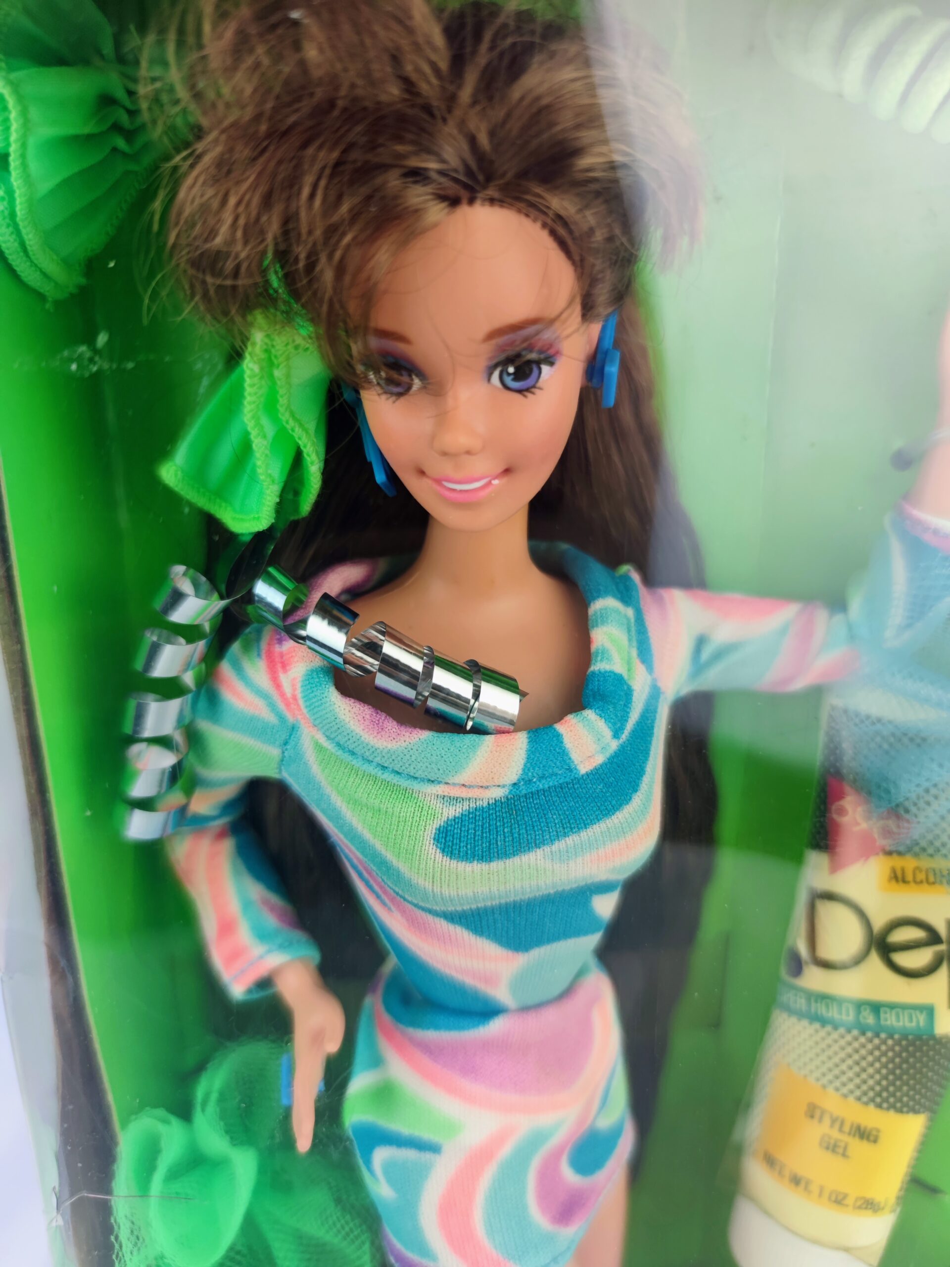 BARBIE TOTALLY HAIR Brunette de 1991 - Imagen 2