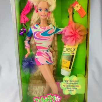Barbie Totally Hair di 1991 Made In Malaysia