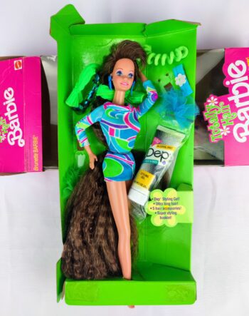 Barbie Totally Hair Brunette Outlet de 1991 - Imagen 2