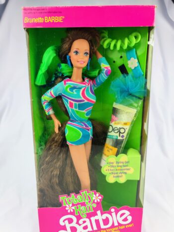Barbie Totally Hair Brunette Outlet de 1991
