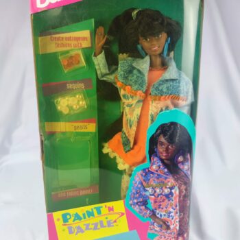 Barbie Paint 'N Dazzle Christie Outlet di 1993