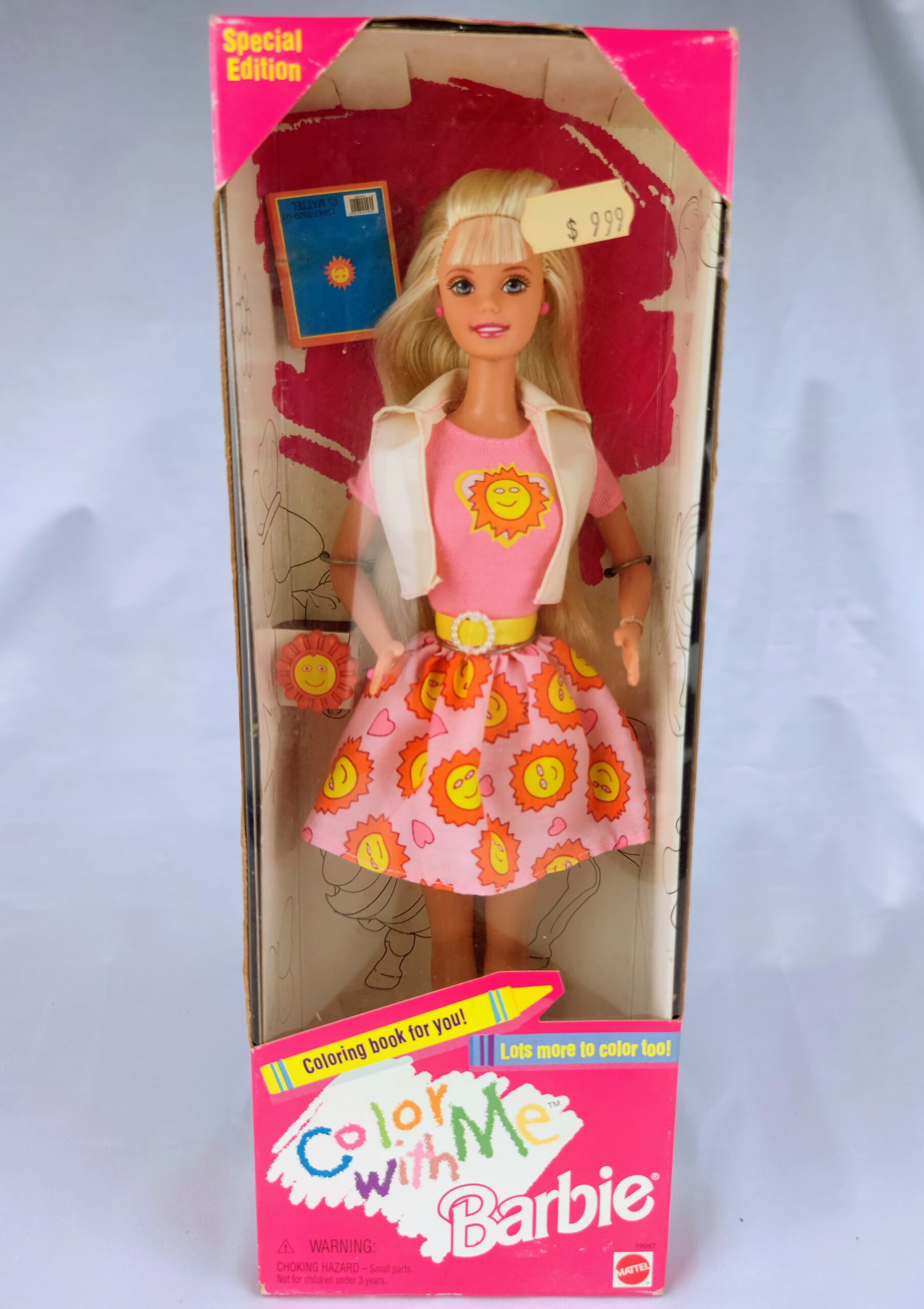 Barbie Color with Me de 1997 | Becker Toys