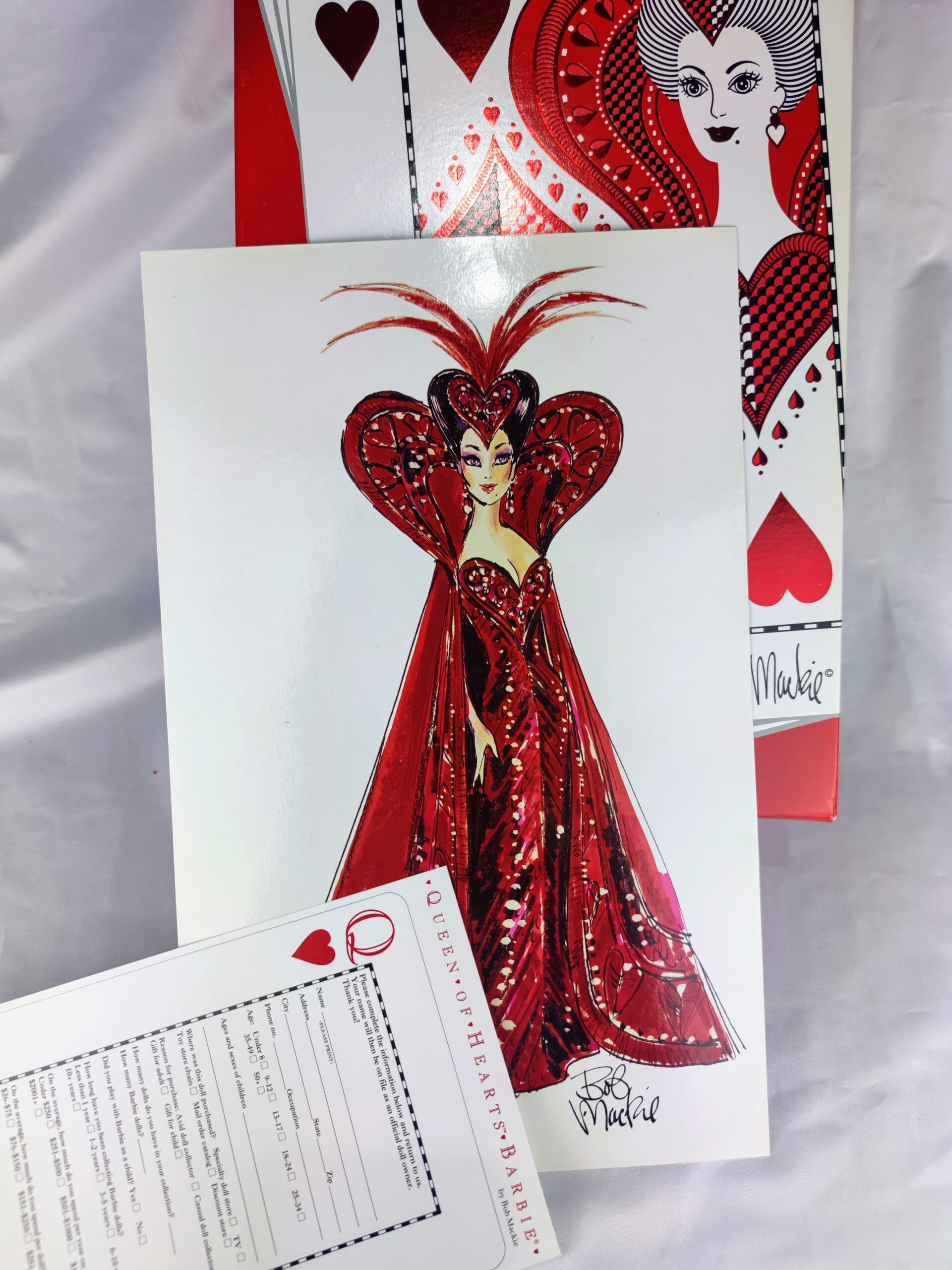Barbie Queen of Hearts Bob Mackie de 1994 - Imagen 5