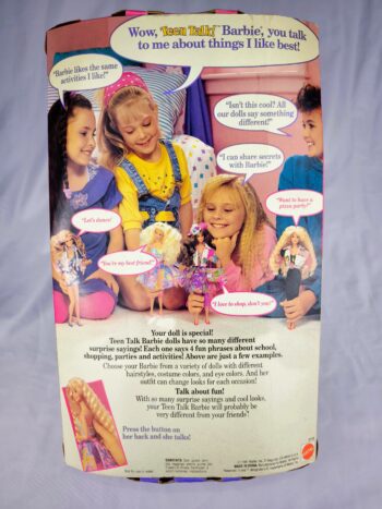 Barbie Teen Talk de 1992 - Imagen 3