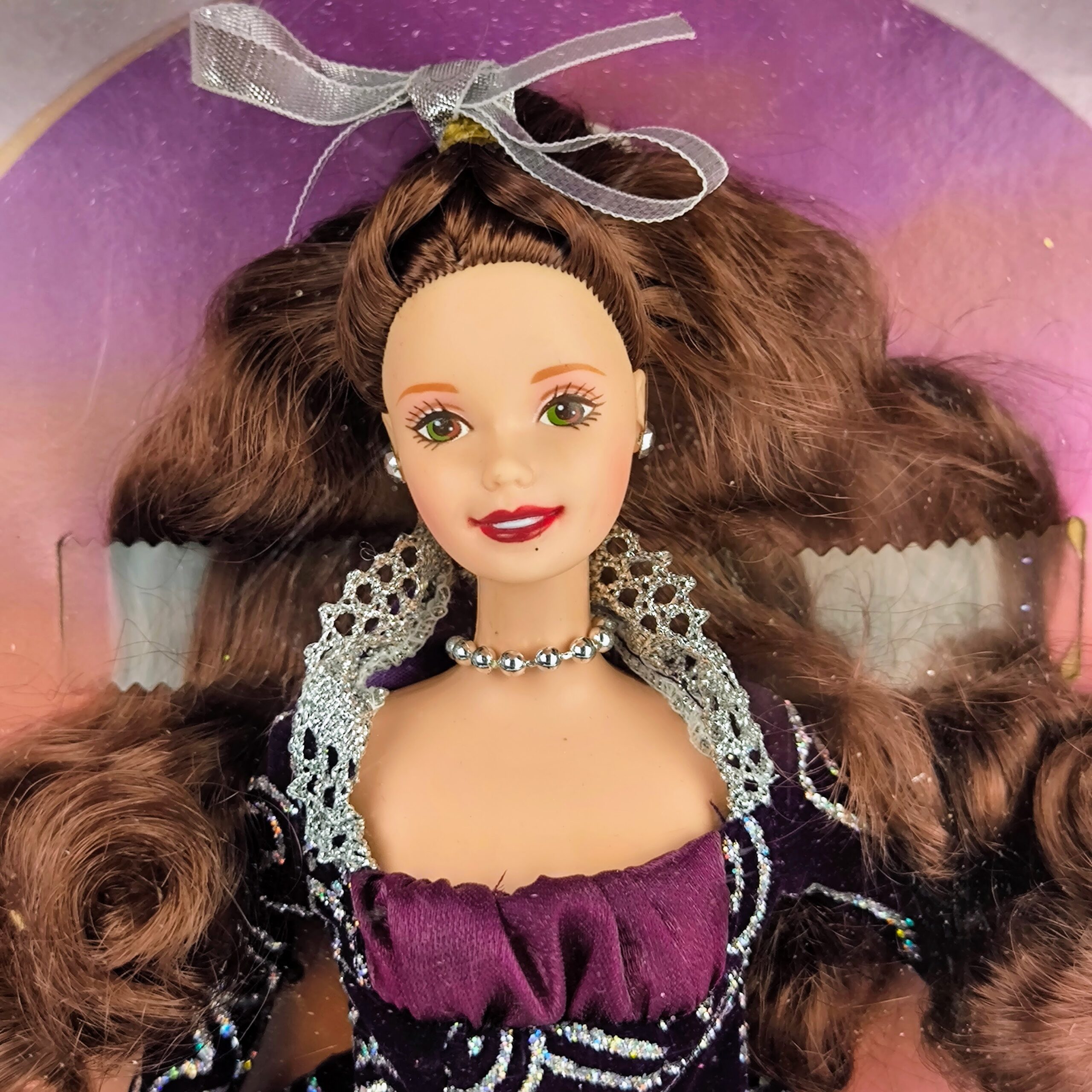 Barbie Winter Fantasy Brunette de 1996 - Imagen 2