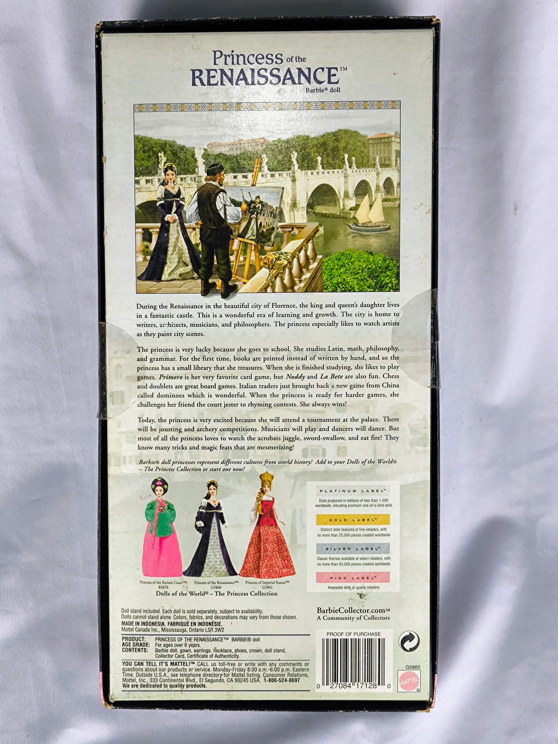 Barbie Princess of the Renaissance de 2004 - Imagen 3